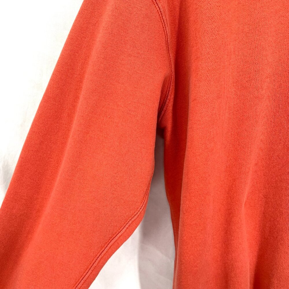 Saratoga NY crewneck pullover sweatshirt equestrian horse orange aesthetic top M - Picture 6 of 9